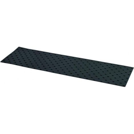 Dalle podotactile en résine polyuréthane 140x40 cm – Épaisseur 7 mm – Système de pose adhésif – Anti-glisse pour sécurité accrue – Romus