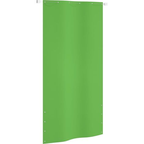 Paravento per balcone protezione privacy paravento 120 x 240 cm tessuto Oxford verde chiaro 020010422