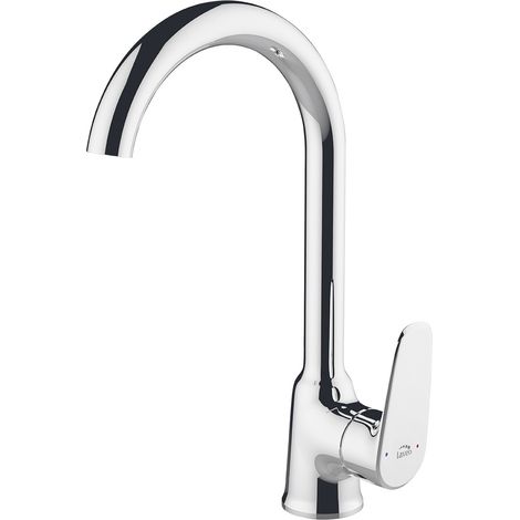 Rondo - rubinetto per lavabo a colonna con beccuccio a forma di U