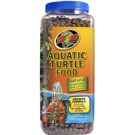 Zoo Med - Natural Aquatic Turtle Food - Growth Formula - 369 g