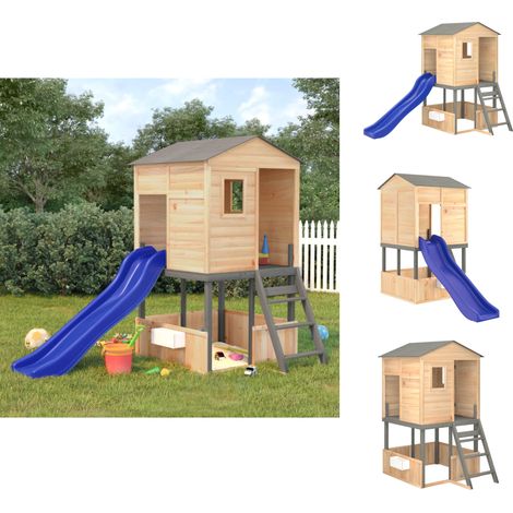 Schaukeln & Spieltürme - Living Spielturm Massivholz Tanne (1/5)