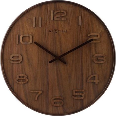 Orologio NeXtime 3096 BR in legno, di medie dimensioni (1/5)