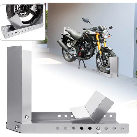AUFUN Lot de supports de chargement pour moto à bascule Pour roue avant et remorque (1/5)
