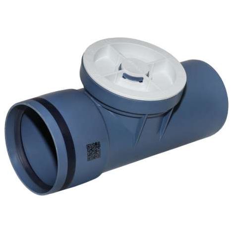 Poloplast POLO-KAL XS-Rohr PKXRE Reinigungsrohr DN 110 102344 (1/4)
