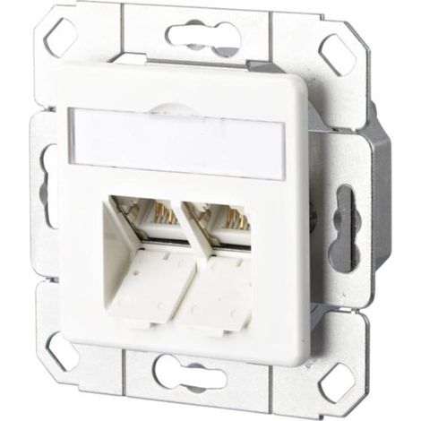 Presa metz-connect 130c381102-i 6A bianco 1 pezzo