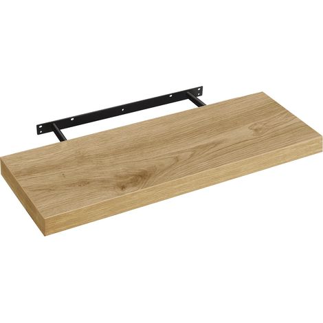 Mensola da parete Artisan 60cm in Rovere e Metallo (1/5)