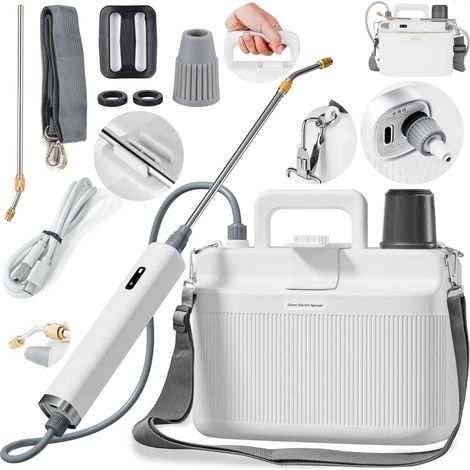 Pulverizador eléctrico de jardín con batería de 2200 mAh y presión de 5 L. (1/5)