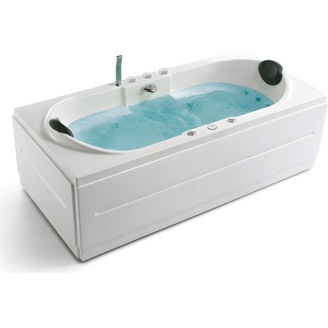 Baignoire balnéo rectangulaire 180x80 cm STELLA IMASSAGE