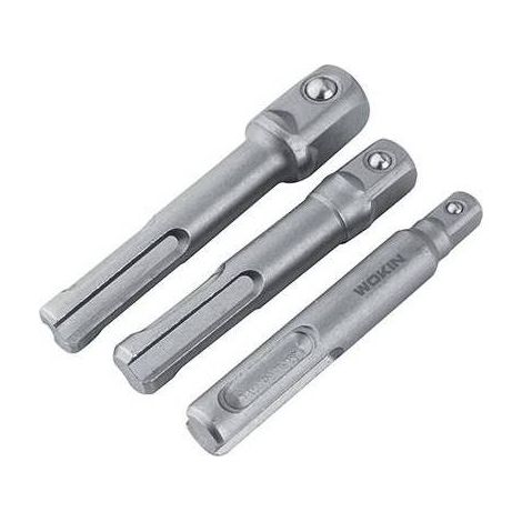 4,0 x ADATTATORI PORTABUSSOLA SDS PLUS 222903 WOKIN
