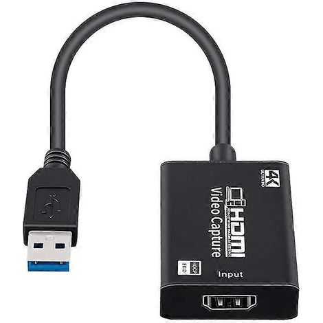 Videoaufnahmekarte auf USB 3.0 Full HD 1080p 4k Aufnahmekarte Live-Streaming und Aufnahme (1/5)