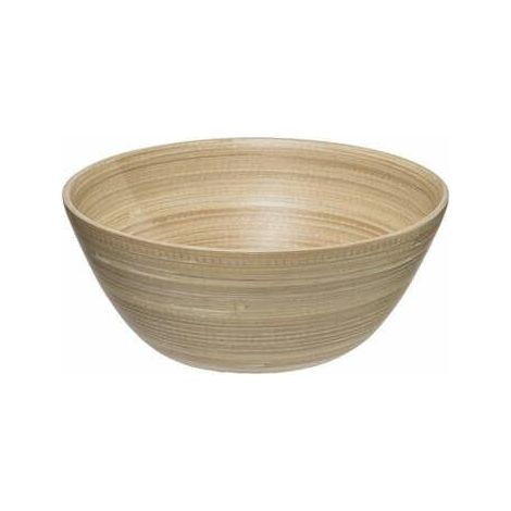 ENSALADERA 3,5 L BAMBÚ 30 cm luz natural