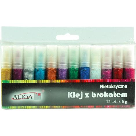 colla glitterata 12 pezzi  MT-6609