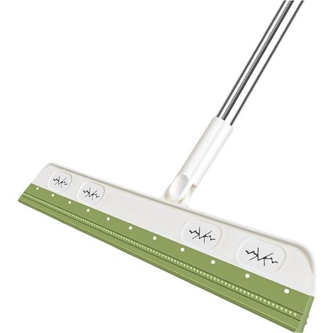 Balai-serpillère multifonctionnel en silicone, extensible et rotatif, pour diverses surfaces (1/5)