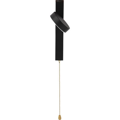 LED-Wandleuchten mit 3 Farbmodi, modernem Design, Aluminium-Zugkettenschalter, ideal für Schlafzimmer oder Treppenhaus, 85 bis 265 V. (1/5)