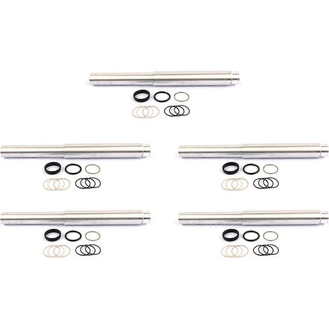 Kit de remplacement de tuyau de distribution de liquide de refroidissement en 5 pièces compatible avec E60, E64, E65, E66, E67, X5, E53, N62 et N62N (11141439975) (1/5)