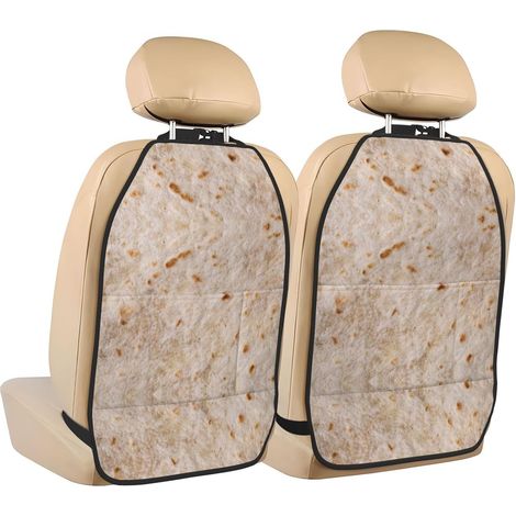 Novastar Lot de 2 tapis protection pour siège arrière voiture (1/5)