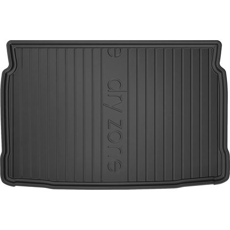 Tapis de coffre pour Peugeot 207 2006-2014 HB 5Portes TPE Antidérapant Noir 1Pc (1/5)