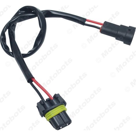 Automotive HID/LED headlights, xenon headlights, H11 male to 9005/9006 female adapter wire, double-ended lamp socket wire. (1/4)