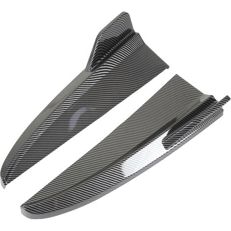 Paar Heckstoßstangendiffusoren, Seitenschweller als Ersatz für Mercedes C-Klasse W205 C43 AMG Line 2015–2021, Carbon-Optik, 2-teiliges Set (1/5)