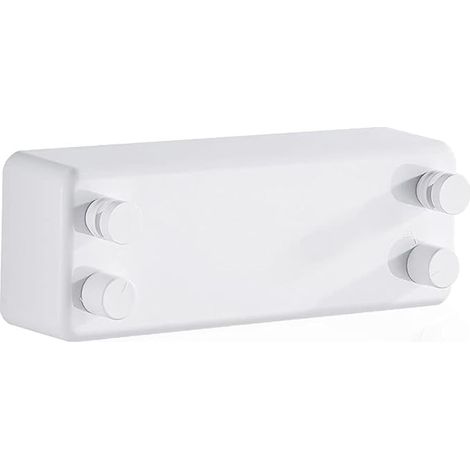 Corde à Linge rétractable et Invisible pour intérieur, intérieur, hôtel, Balcon, Salle de Bain, 4,2 m (1/5)