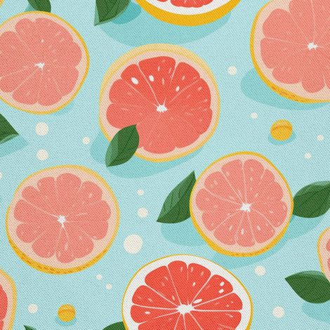Tela decorativa para exteriores Oxford - Motivo frutal DX6118 (1/5)