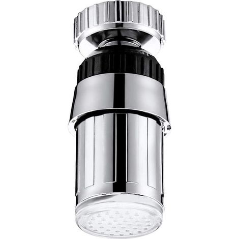 Robinet D'eau Capteur de Température Evier de Cuisine Salle de Bains Mousseur Faucet Automatique Trois-Couleurs (1/5)
