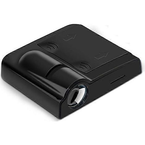 Universeller kabelloser LED-Schattenprojektor für Einstiegsbeleuchtung, Begrüßungsbeleuchtung, Autotür-Schattenlicht L (1/4)