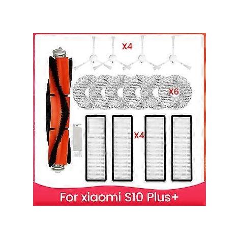 Accessoires pour aspirateur robot Xiaomi S10 Plus+ : brosse latérale principale, filtre HEPA, lingettes de nettoyage. (1/5)