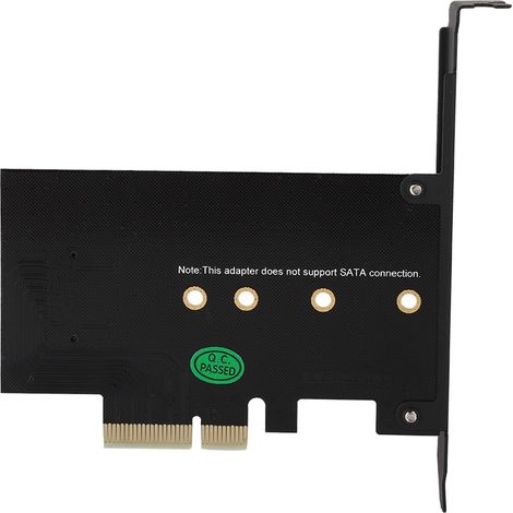 Adaptateur de carte d'extension M.2 vers PCI-E3.0 X4 (clé M) pour disque dur SSD NVMe M.2 NGFF (1/5)