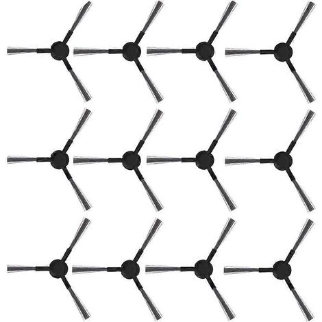 Lot de 12 brosses latérales pour balayeuses Dreame L10s Ultra Gen 2 / L30s Ultra - Accessoires et pièces de rechange pour brosses latérales (1/5)