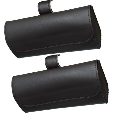 Étui à lunettes de soleil pour pare-soleil de voiture, avec fermeture magnétique dissimulée, taille universelle. (1/5)