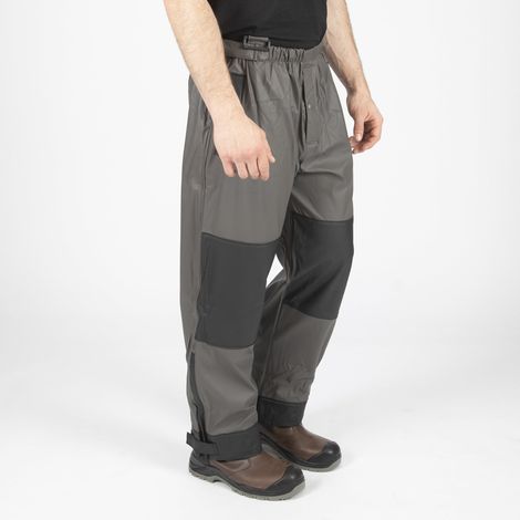 PIRANHA PANTALON DE PLUIE DE TRAVAIL 9223 Gris , Noir XL (1/5)