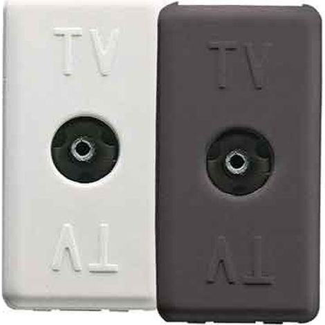 PRESA COASSIALE TV FEMMINA 'SYSTEM' Nero