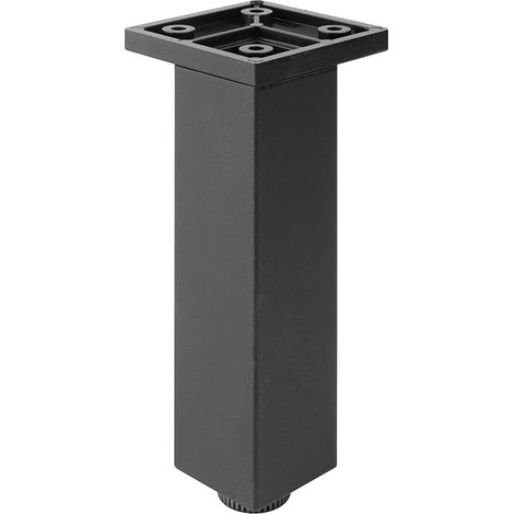 FP003 120 mm verstellbarer Möbelfuß, Mattschwarz SANS MARQUE