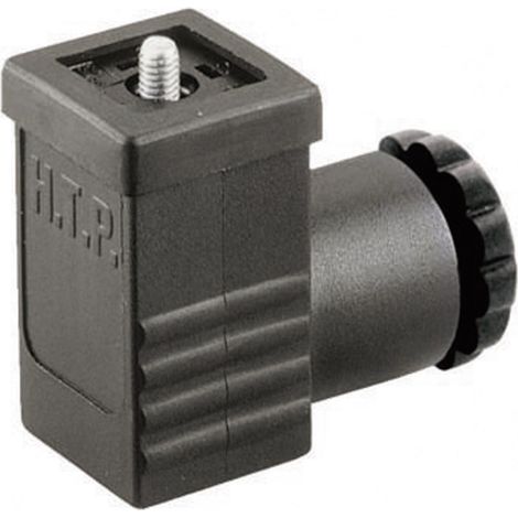 Leitungsdose, frei konfektionierbar Schwarz GDSN 307 Pole:3 + PE 933 023-100-1 Hirschmann Inhalt: 1 (1/2)