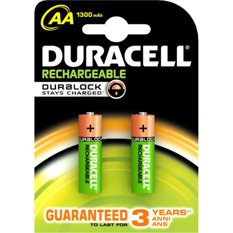 Piles AA Piles rechargeables Duracell Pile rechargeable 1300 mAh
