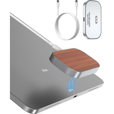 Chargeur sans Fil magnétique pour 12,9 Pouces (3ème / 4ème / 5ème / 6ème) et 13 (M2 / M3) Seulement, Chargeur connecteur Intelligent de Charge Rapide de 18W (1/5)