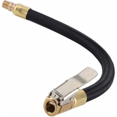 Tire Inflator Extension Hose Pump Adapter with American Valve (1/4)