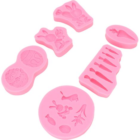 Moule à gâteau en silicone souple décoratif pour la pâtisserie, le chocolat, l'argile et le savon (type 5) (1/5)