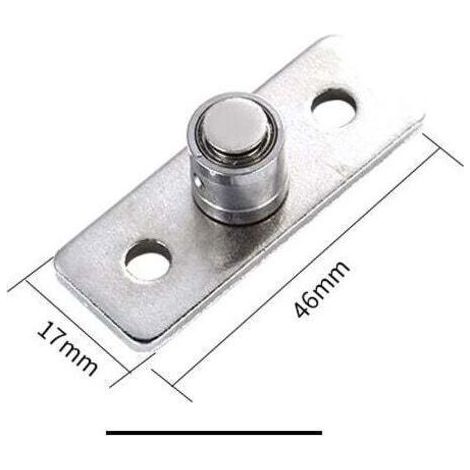 Guide de Plancher de Porte de Grange en Acier Inoxydable Rouleau Guide de Sol Porte Coulissante Quincaillerie Accessoires Insérer (1/4)