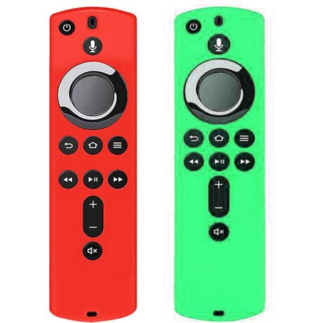 Lot de 2 étuis de protection pour télécommande Fire TV Stick 4K (5,9 pouces) - Modèles 3 et 4 (1/5)