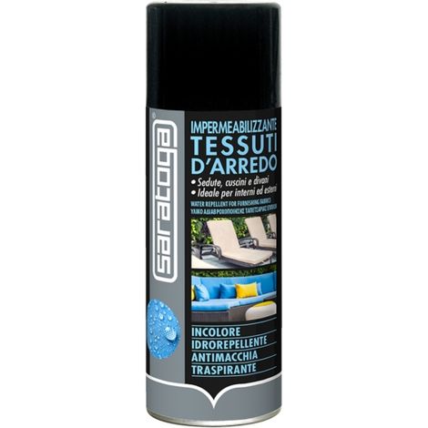 Spray impermeabilizzante per tessuti 400ml incolore idrorepellente Saratoga