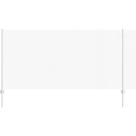 Maison Exclusive - Schweißdrahtzaun mit Pfosten 10 x 1,2 m (B x H