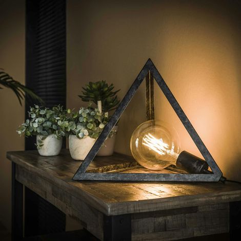 Lampe à poser industrielle forme pyramide RALF (1/5)