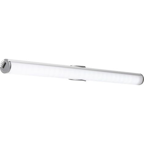 Neoglint LED-Schminkspiegelleuchte, kabellos, stufenlos dimmbar, Touch-Bedienung, wiederaufladbar über USB-C