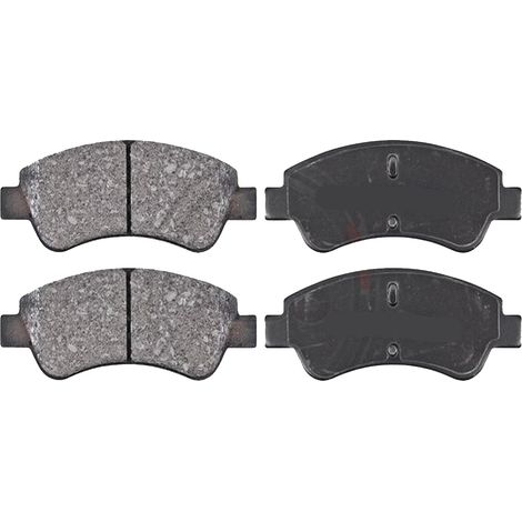 KIT PASTIGLIE FRENO ANTERIORI compatibile con PEUGEOT 307 BREAK (3E) / PASTIGLIE FRENANTI AUTO OEM P 61 066  P 61 068, / SOSTITUZIONE DIRETTA / BASSA POLVERE / SILENZIOSO