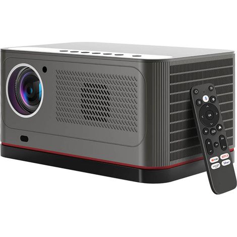ETOE Whale Pro Projection Native 1080P, 1500 ANSI, Android TV 11.0 Autorisée, Auto-Focalisation, Wi-Fi Double Bande Dolby Audio Cinéma Audiovisuel de Haute Gamme