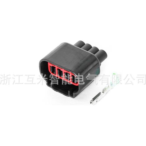Applicable to automotive fog light plug 4-pin wiring harness connector plug plug connector DJ7043H-1.5-21 (1/3)