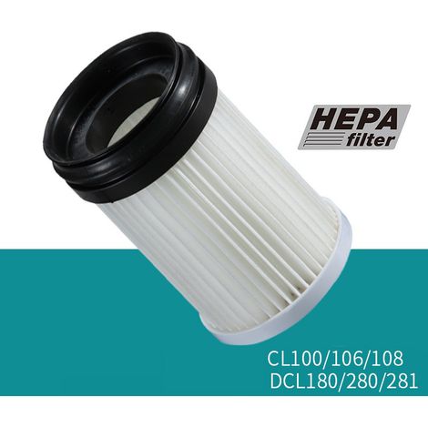 MAKITA CL100 aspirateur filtre HEPA Filtre d'aspirateur lavable pour CL100/106/108/DCL180/280/281