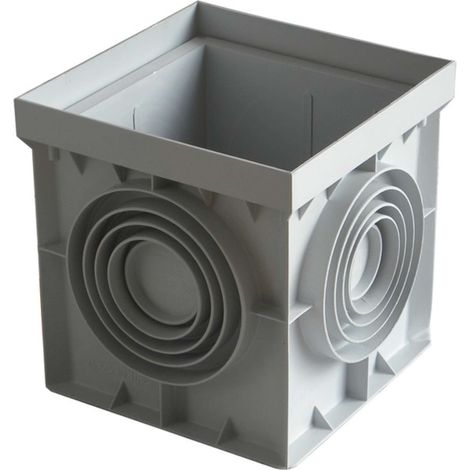 Pozzetto Singolo In Plastica Senza Coperchio Cm. 55X55